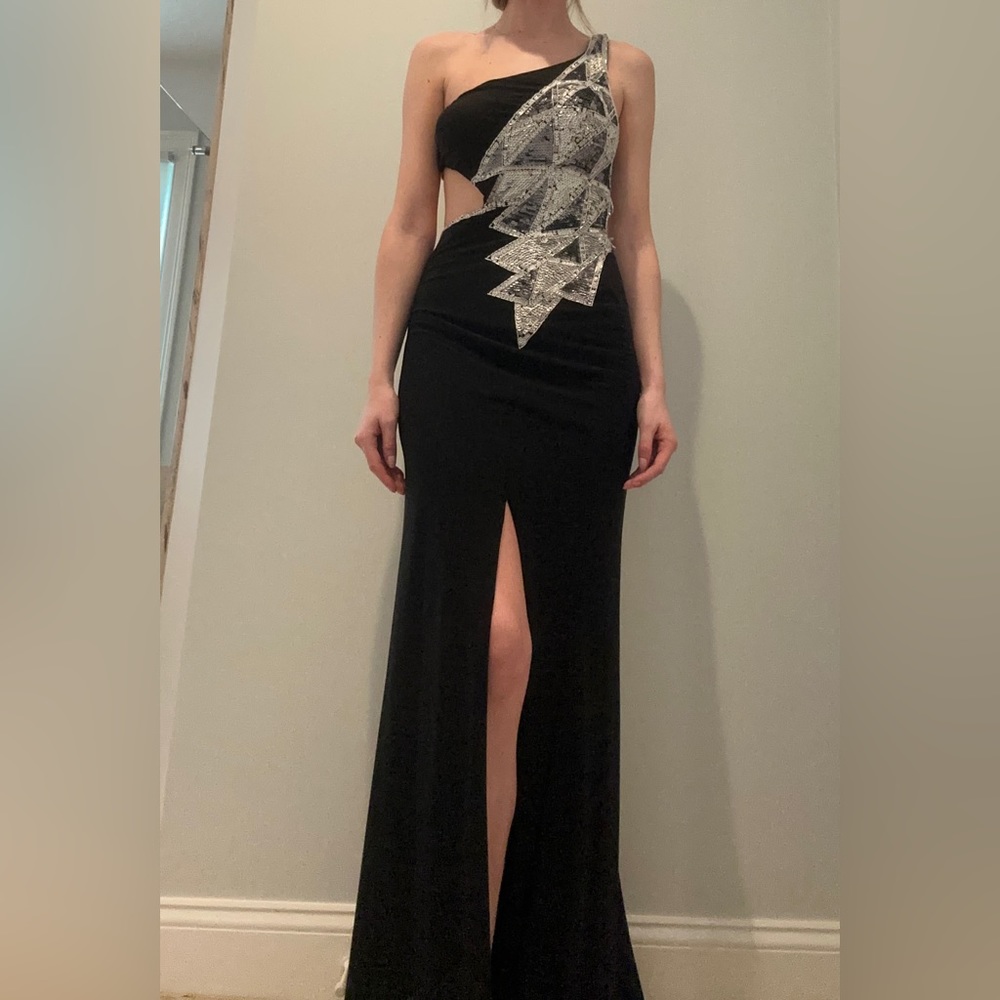 Beaded prom dress